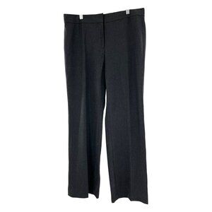 Atelier Classiques Entier Womens Charcoal Gray Dress Pants Size 8 Wool‎ Blend